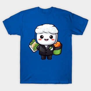 kawaii bento sushi T-Shirt cute funny T-Shirt